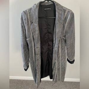 Glittered blazer
